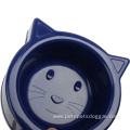 Cat Water Feeder Bowl Cat Shaped Food Bowl